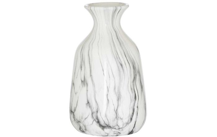Hill Interiors Marble Ellipse Vase