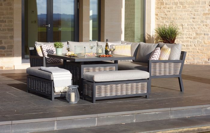 Bramblecrest Portofino Set Firepit, Portofino Outdoor Furniture Covers